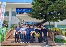 최인수죽변부면장 퇴임식